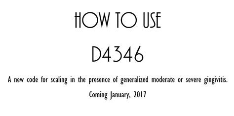 4346 meaning|D4346: The Who, What, When, Where, and Why of .